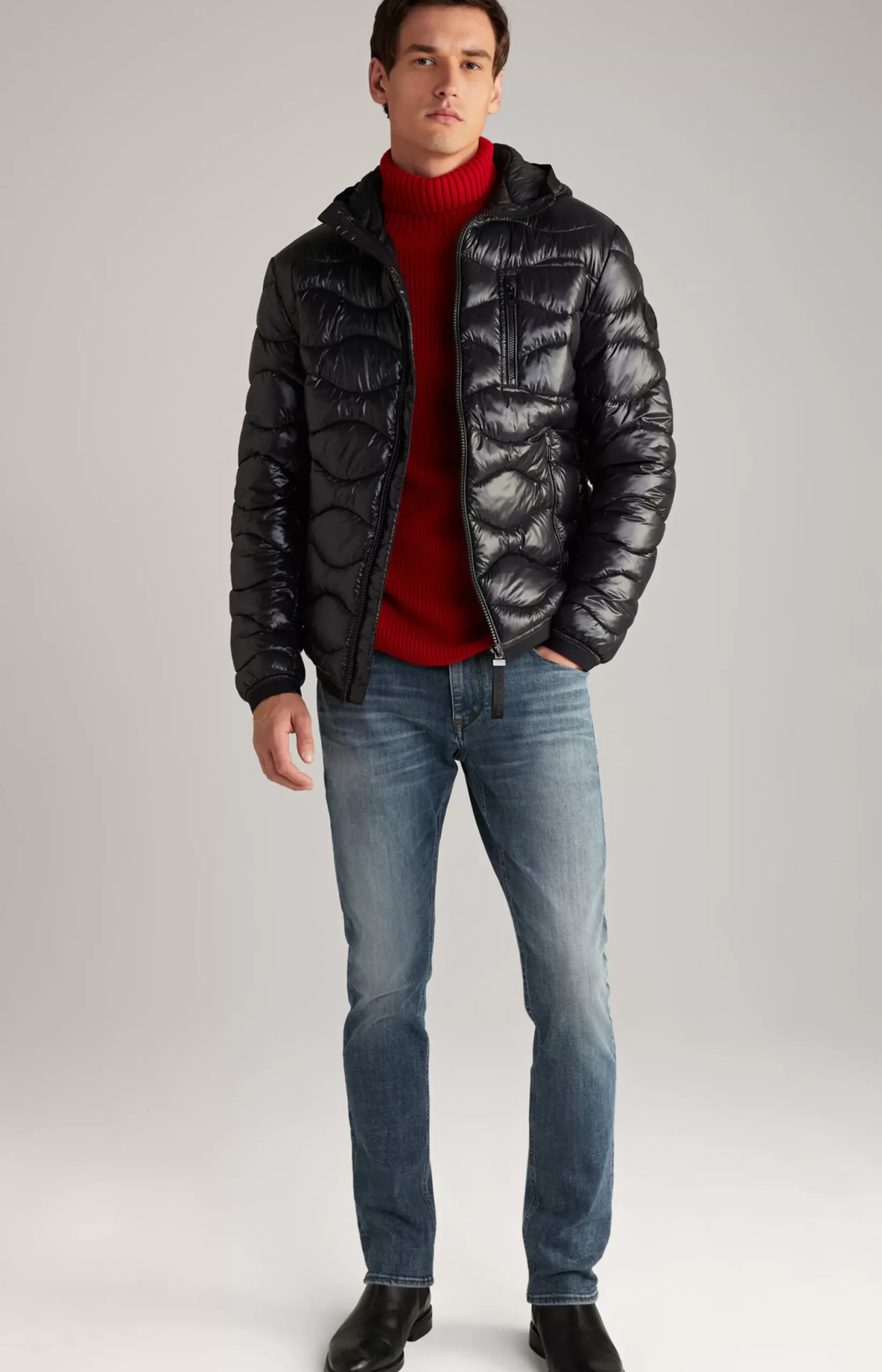 Hot JOOP! Abano Quilted Jacket in black