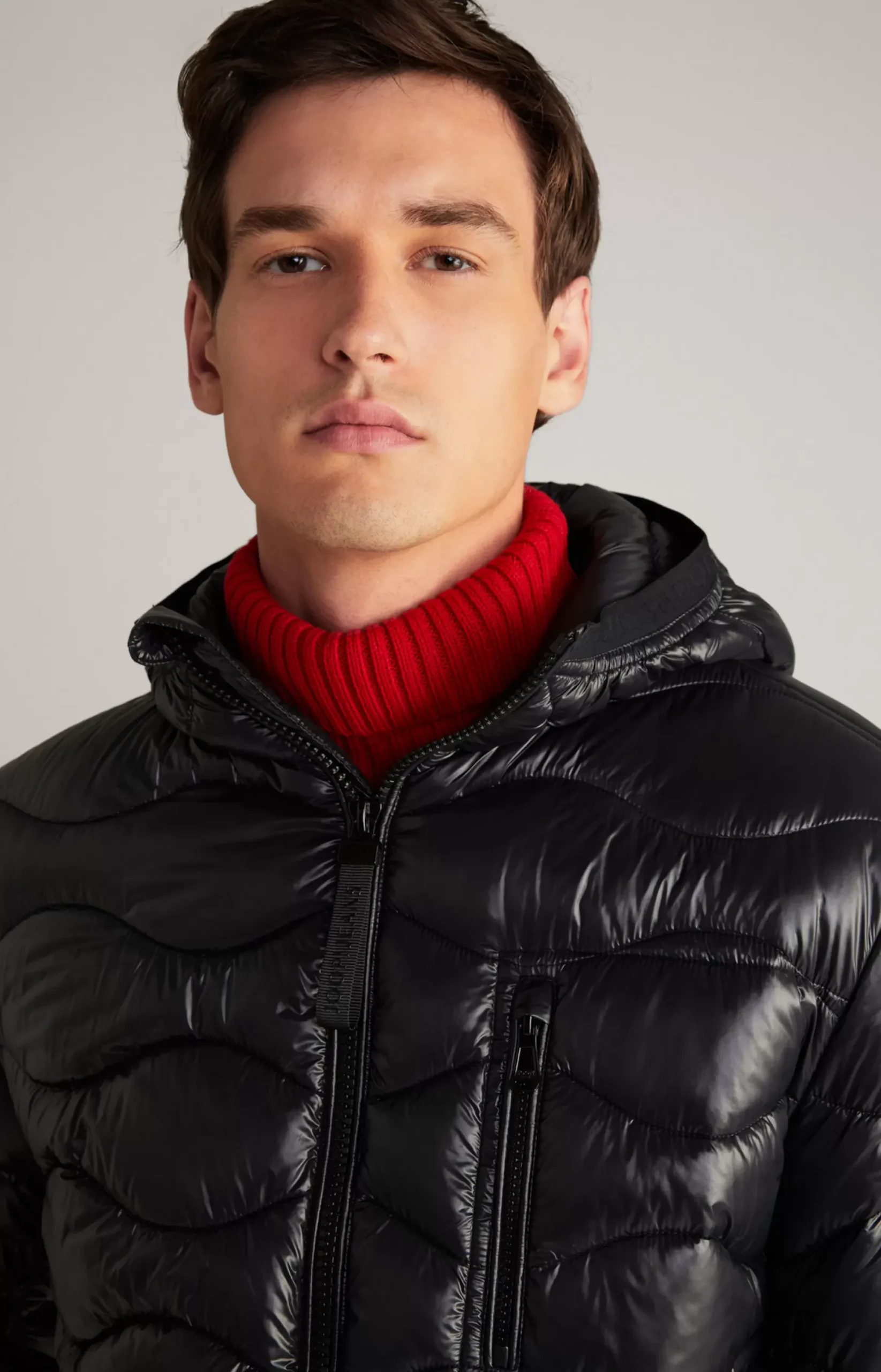 Hot JOOP! Abano Quilted Jacket in black