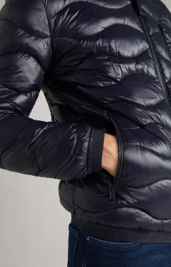 Outlet JOOP! Abano Quilted Jacket in dark blue