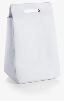 Clearance JOOP! Air laundry bin, white plain light beige