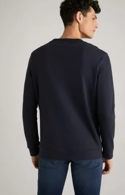 Outlet JOOP! Alfred Cotton Sweatshirt in dark blue