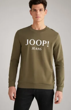 Discount JOOP! Alfred Cotton Sweatshirt in olive