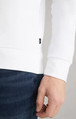 Clearance JOOP! Alfred Cotton Sweatshirt in white