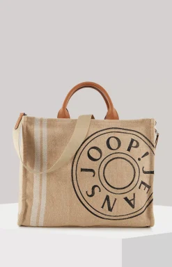 New JOOP! Allegro Tela Aurelia Shopper in Natural Beige neutral-beige