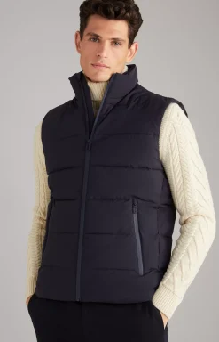 Clearance JOOP! Allix Quilted Vest in dark blue