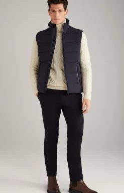 Clearance JOOP! Allix Quilted Vest in dark blue