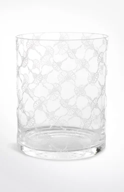 Outlet JOOP! All-over crystal vase (22x18), white �berf�rber hellbeige