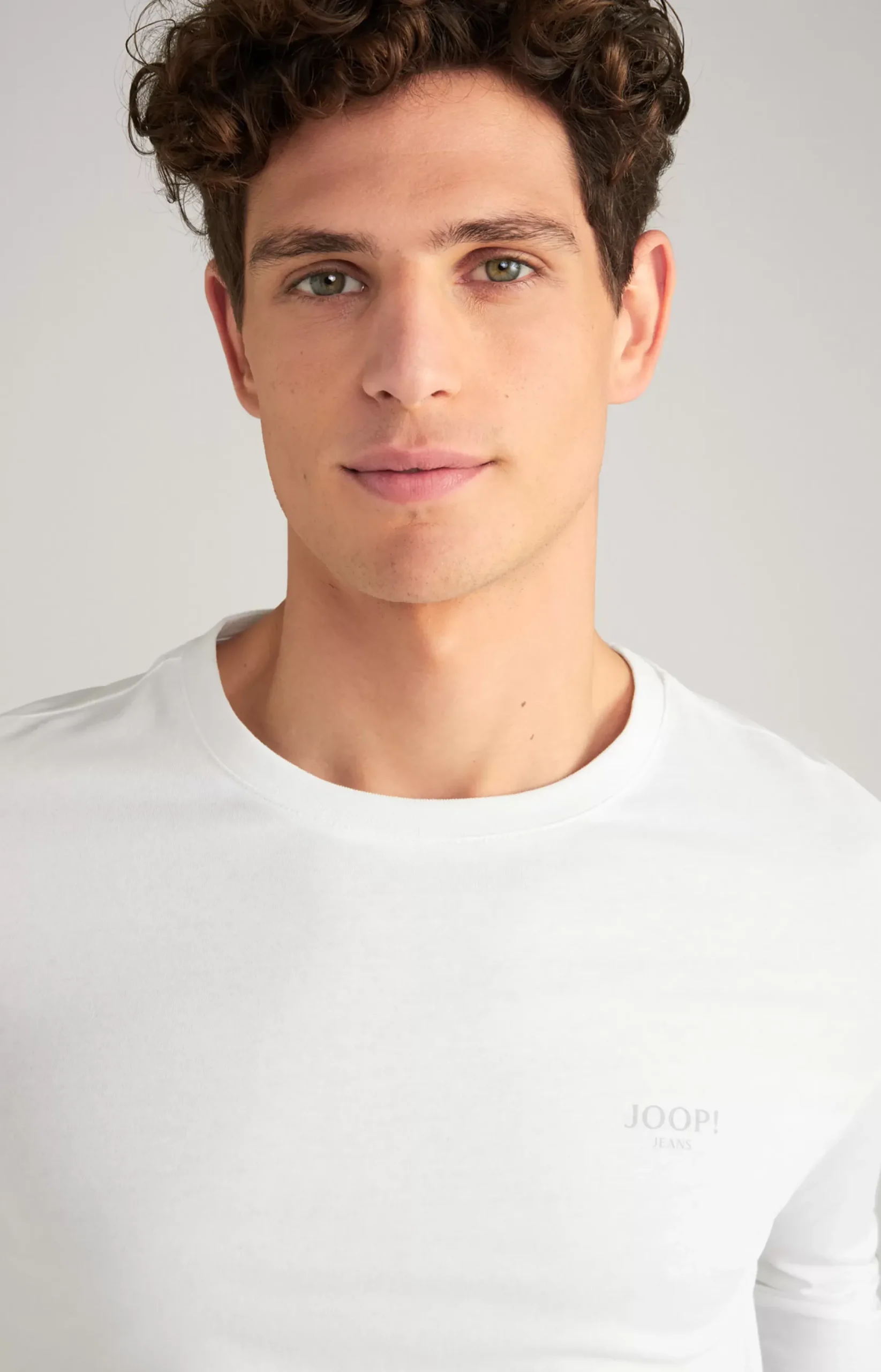New JOOP! Alphis Long Sleeve Top in white