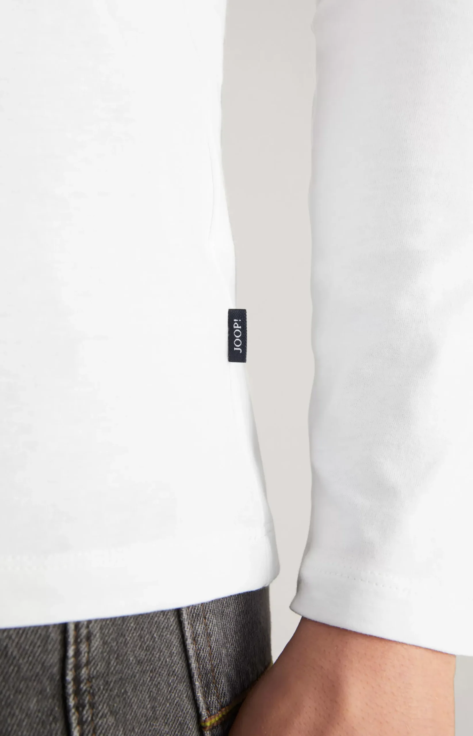 New JOOP! Alphis Long Sleeve Top in white