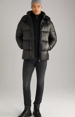 Sale JOOP! Ambro Quilted Jacket with Hood in black