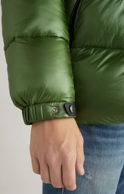 Clearance JOOP! Ambro Quilted Jacket with Hood in Light green