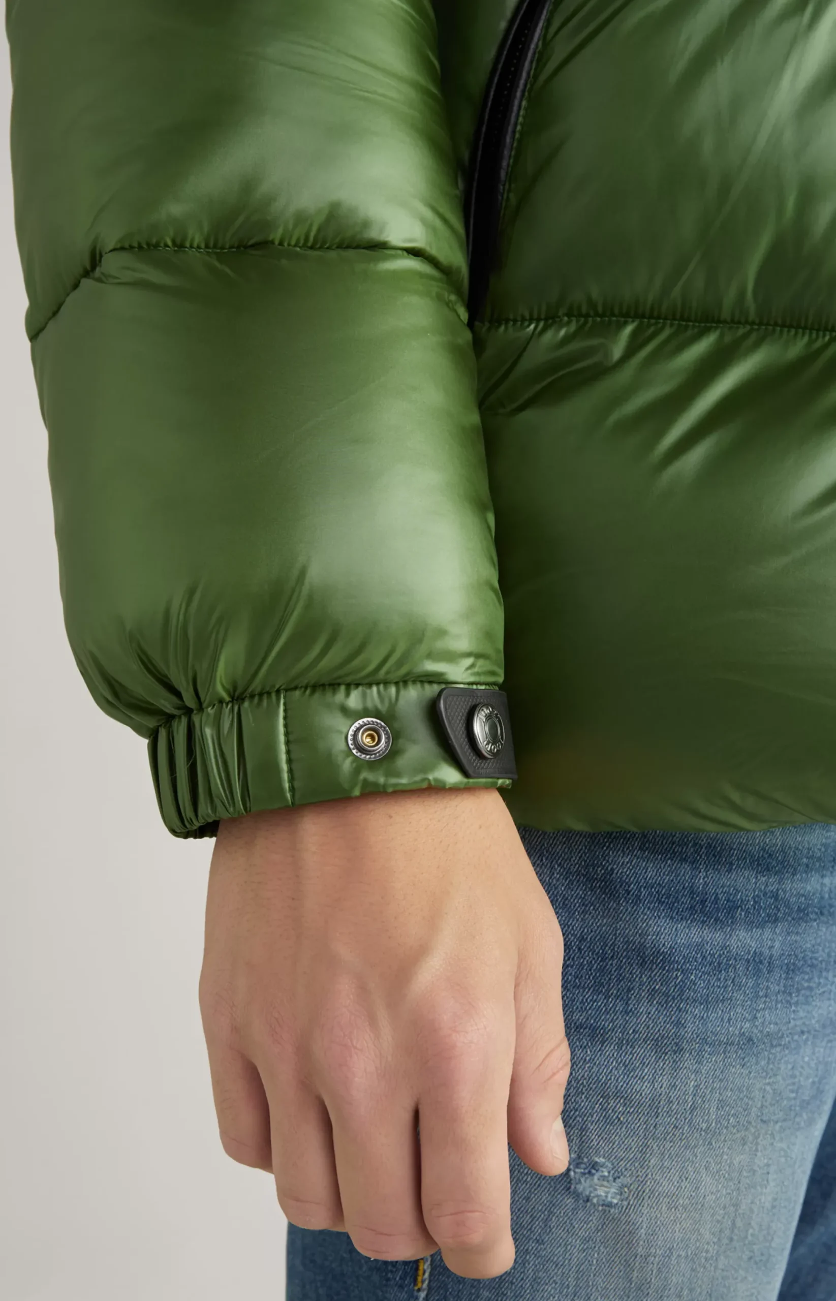 Clearance JOOP! Ambro Quilted Jacket with Hood in Light green