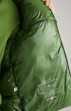Clearance JOOP! Ambro Quilted Jacket with Hood in Light green