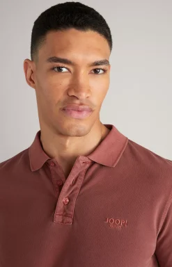 JOOP! Ambrosio Polo Shirt in rust