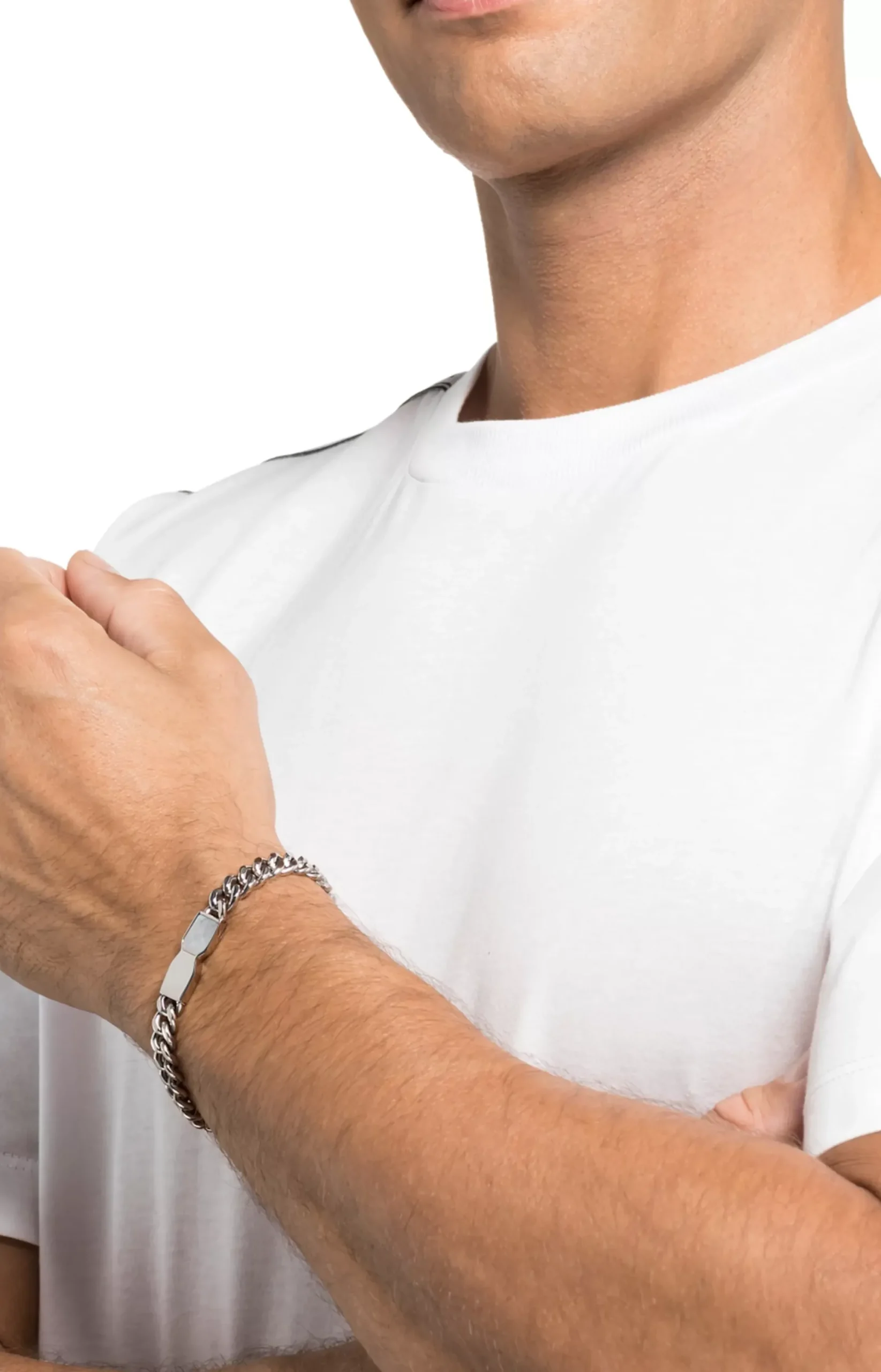 Best JOOP! Armoured Bracelet in silver