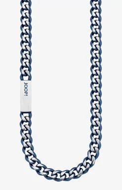 Sale JOOP! Armoured Necklace in silver/blue
