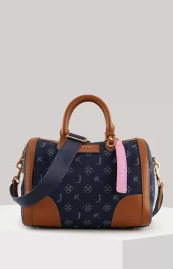 JOOP! Azzurro Aurora Handbag in Denim Blue/Cognac denim-blue/cognac