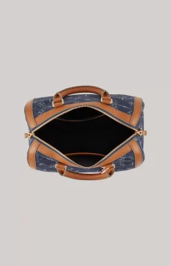 JOOP! Azzurro Aurora Handbag in Denim Blue/Cognac denim-blue/cognac