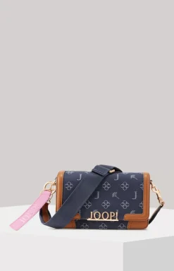 New JOOP! Azzurro Sousa Shoulder Bag in Denim Blue/Cognac denim-blue/cognac