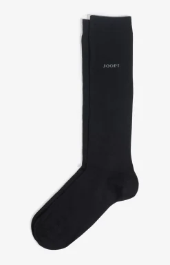 Hot JOOP! Basic Soft Cotton Knee-high Socks in black