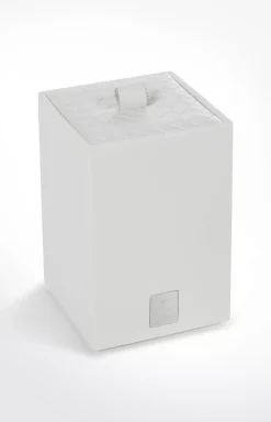 Sale JOOP! Bathline cosmetics box, white herringbone light beige
