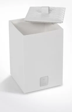 Sale JOOP! Bathline cosmetics box, white herringbone light beige