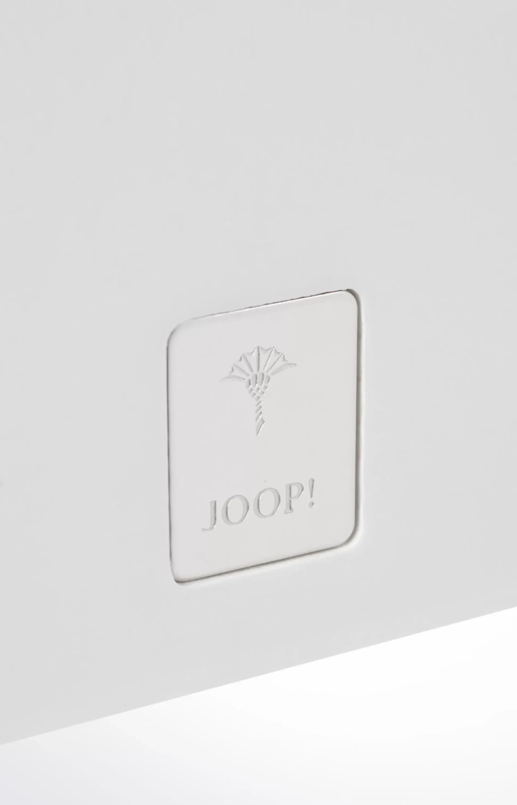 Outlet JOOP! Bathline cosmetics box, white plain light beige