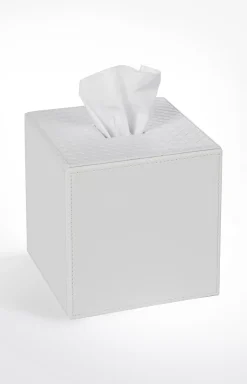 Best JOOP! Bathline tissue dispenser, white herringbone light beige