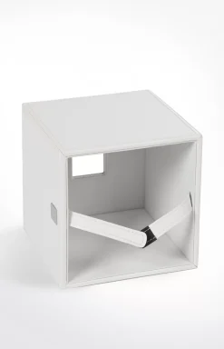 Best JOOP! Bathline tissue dispenser, white herringbone light beige