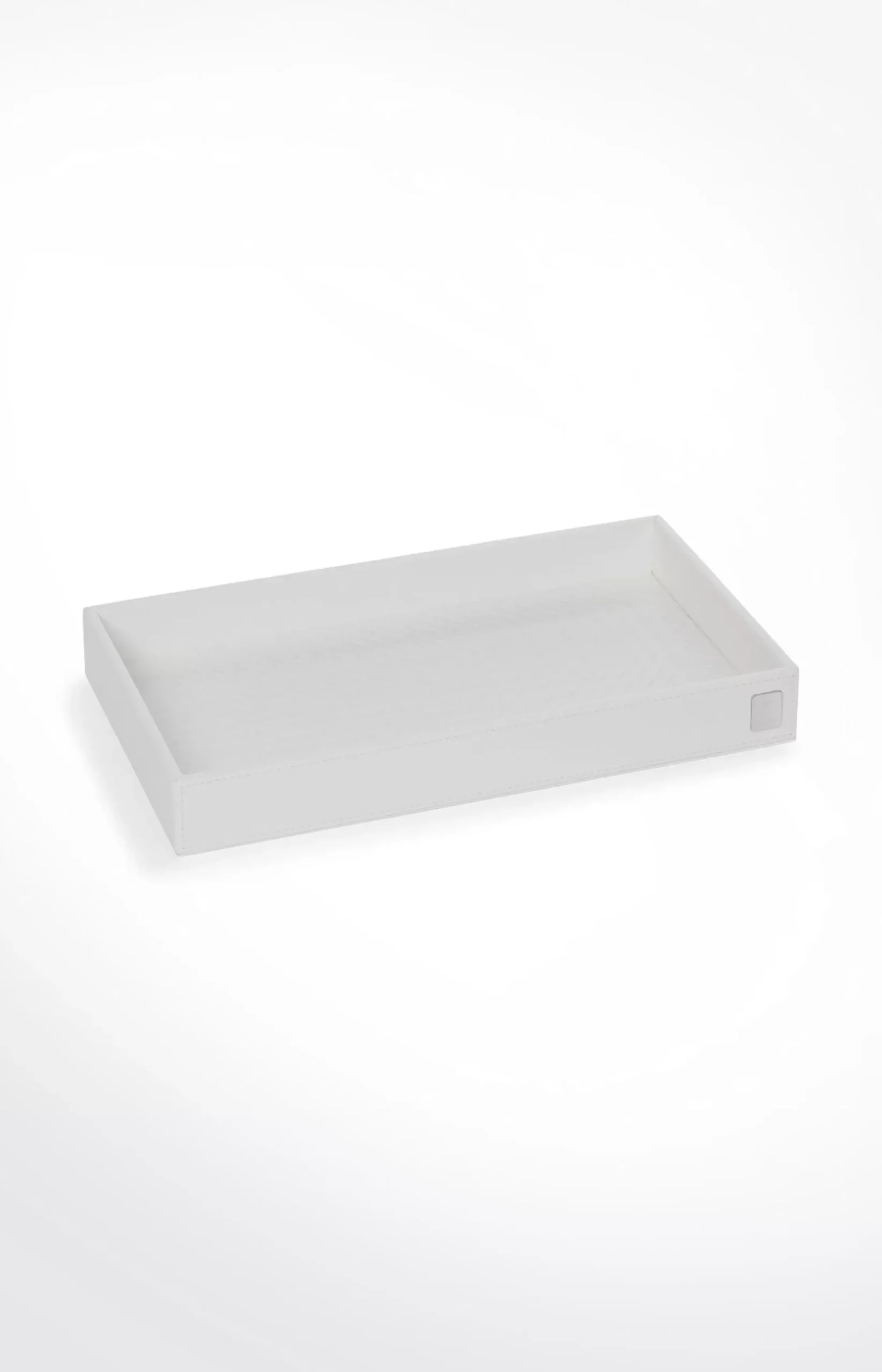 Best JOOP! Bathline tray, white herringbone light beige