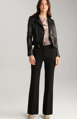Best JOOP! Biker Leather Jacket in black