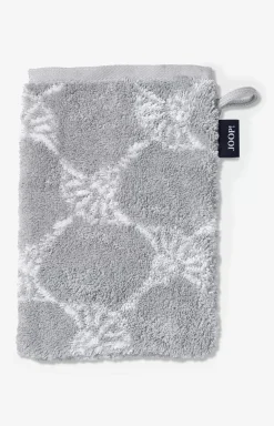 Online JOOP! Black/White Cornflower Terrycloth Series in silver