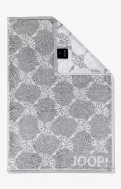 JOOP! Black/White Cornflower Terrycloth Series in silver