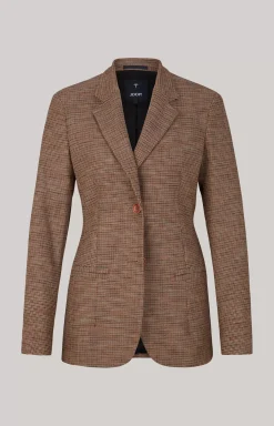 Best JOOP! Blazer in Red/Black/Ecru Pattern orange/black/beige patterned