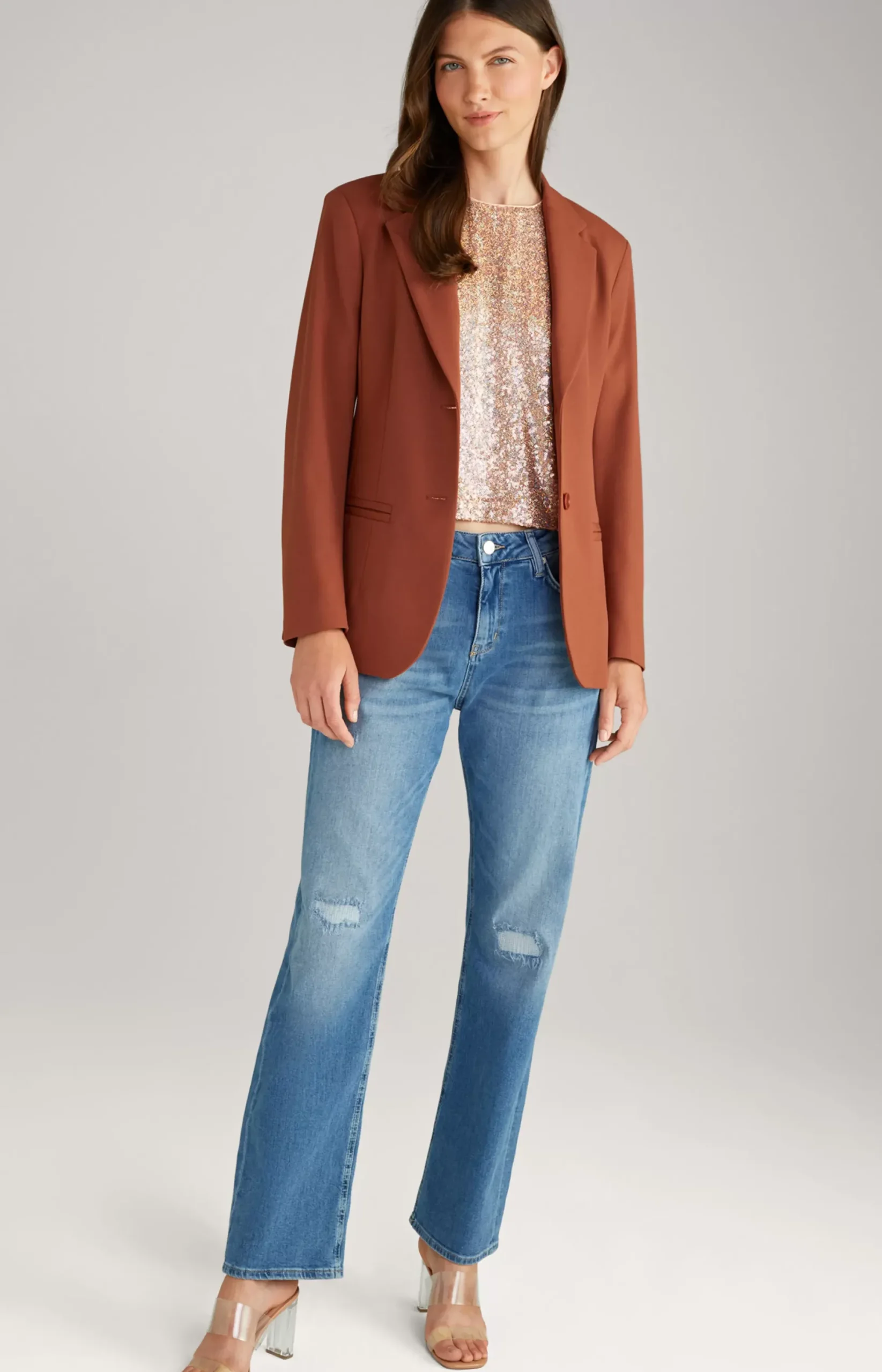Clearance JOOP! Blazer Jacket in copper brown