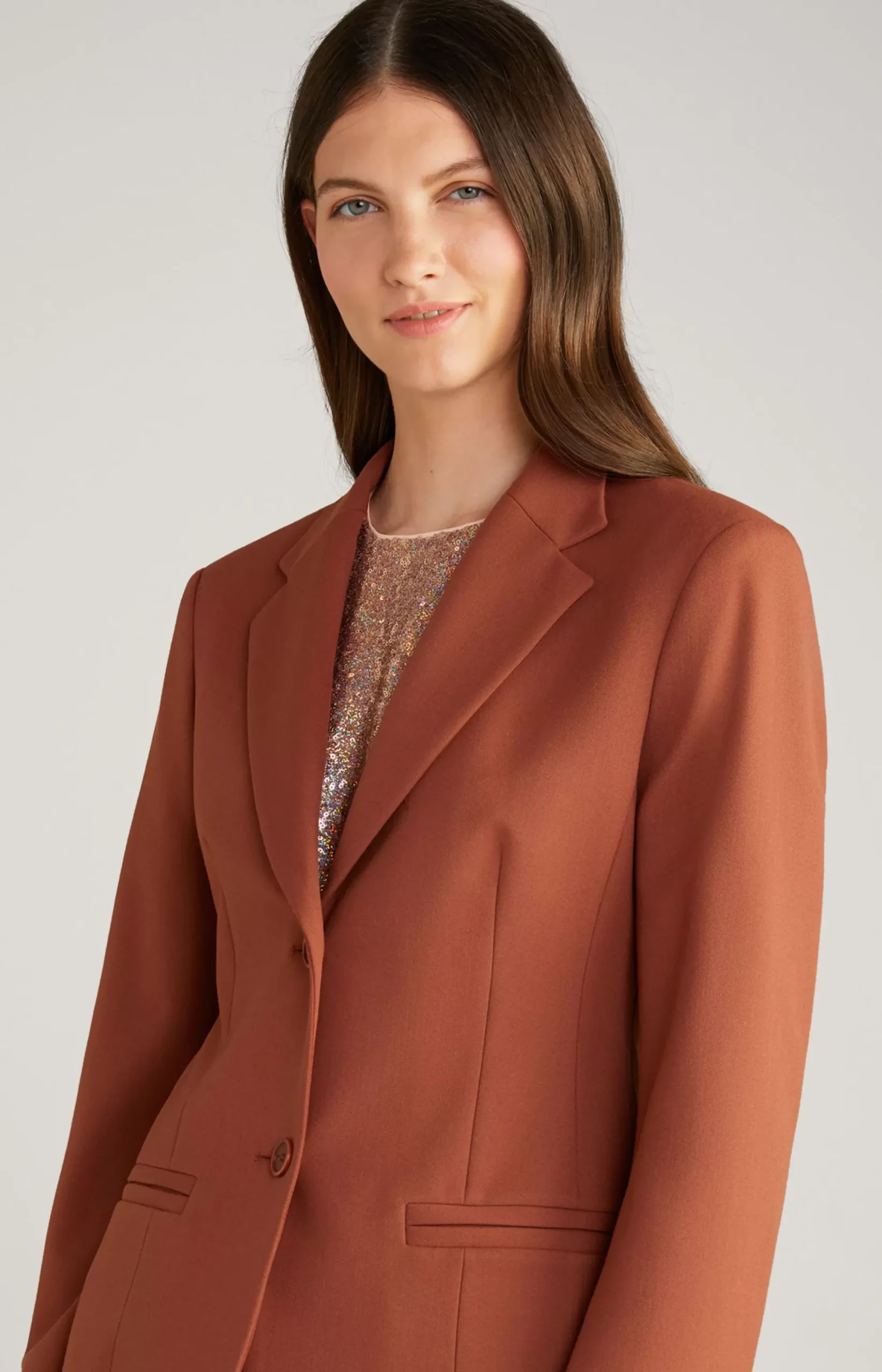 Clearance JOOP! Blazer Jacket in copper brown