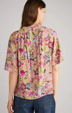 New JOOP! Blouse in a Beige/Pink Pattern beige/pink patterned
