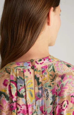 New JOOP! Blouse in a Beige/Pink Pattern beige/pink patterned