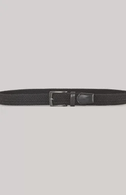 Sale JOOP! Braided belt in black