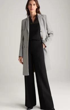 Discount JOOP! Carly Coat in Grey Flecked grey melange