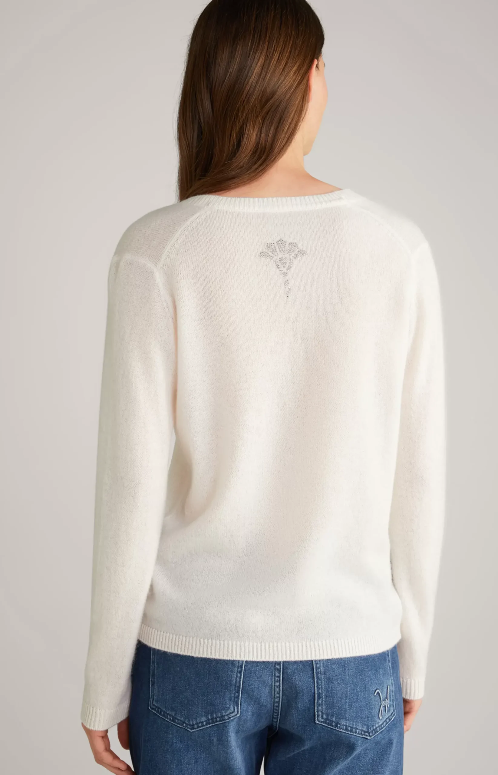 New JOOP! Cashmere Knitted Pullover in cream