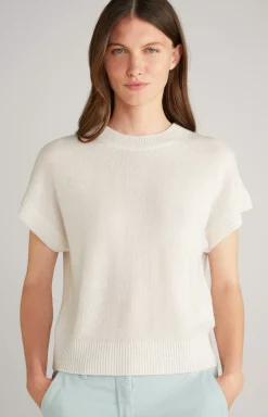 JOOP! Cashmere Knitted Pullover in cream