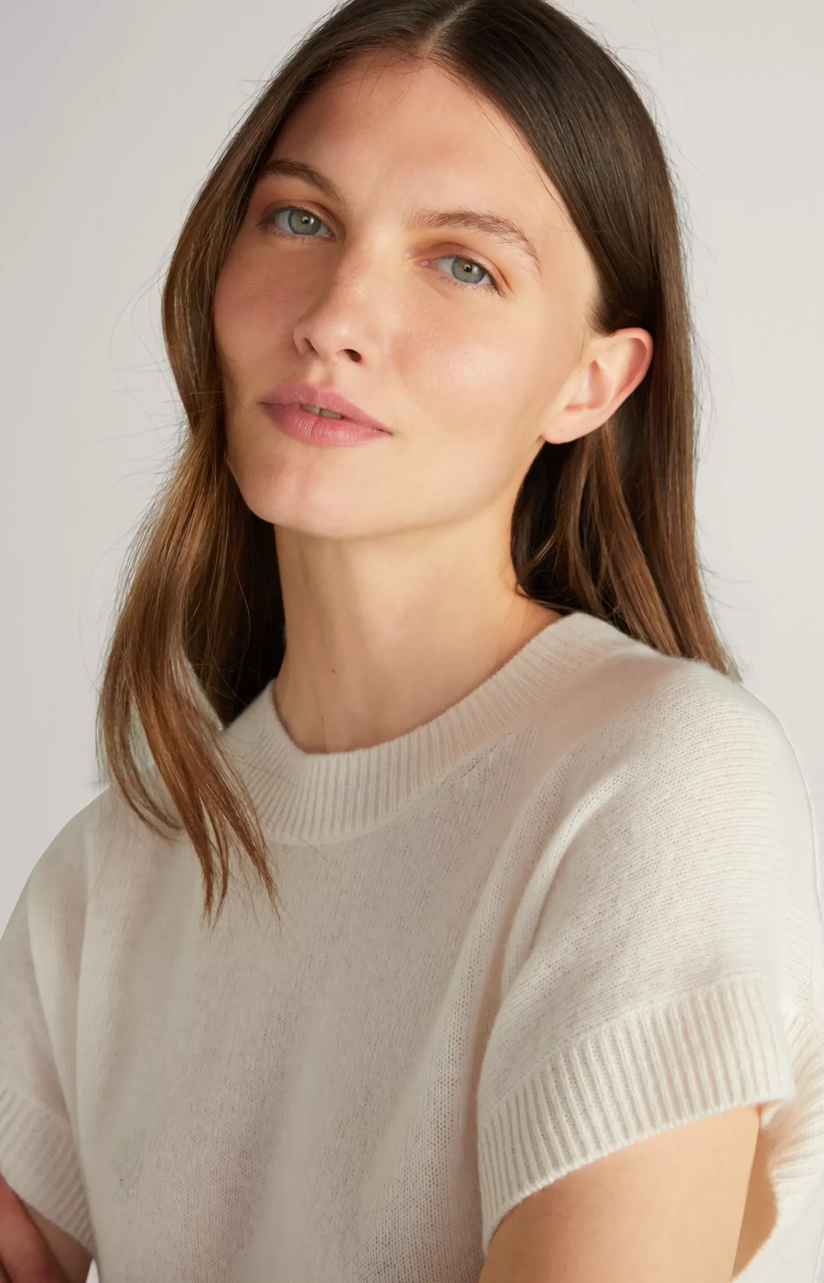 JOOP! Cashmere Knitted Pullover in cream