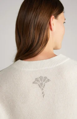 JOOP! Cashmere Knitted Pullover in cream