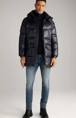Best JOOP! Castor Quilted Coat in dark blue