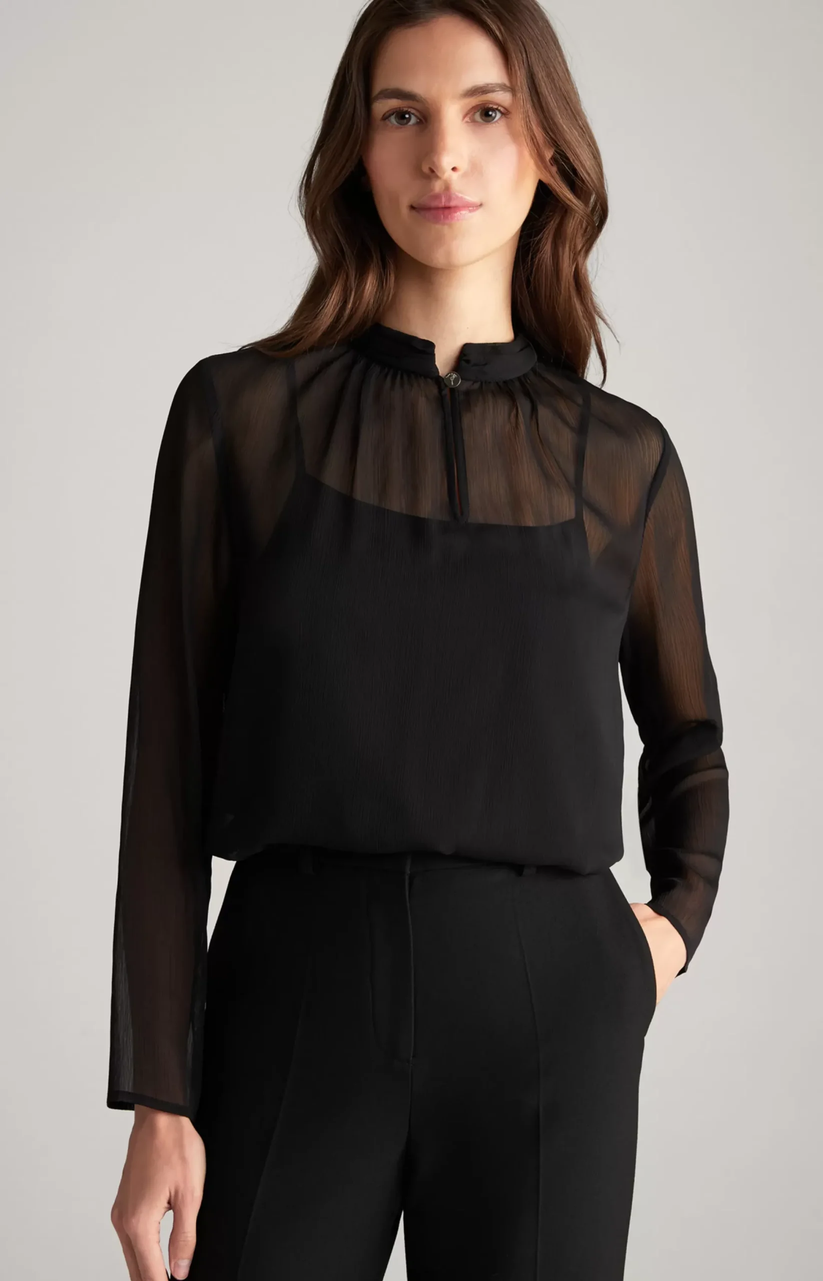 Best JOOP! Chiffon Blouse in black