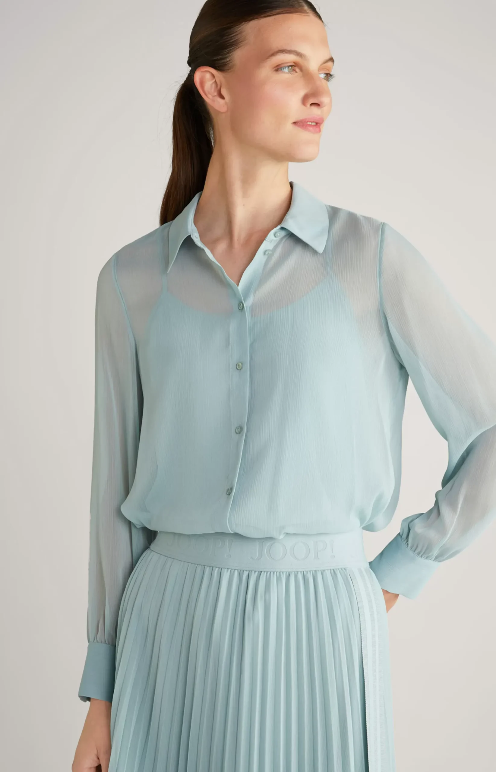 Clearance JOOP! Chiffon Blouse in mint