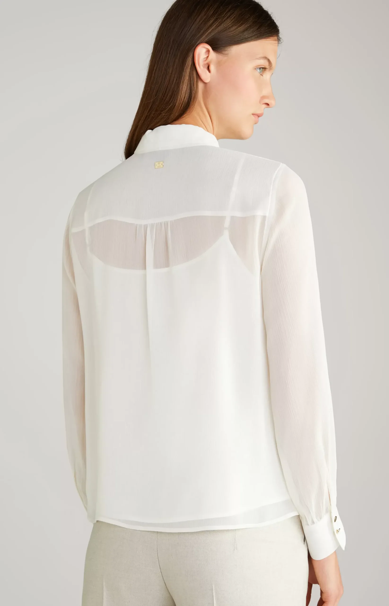 New JOOP! Chiffon Blouse in off-white
