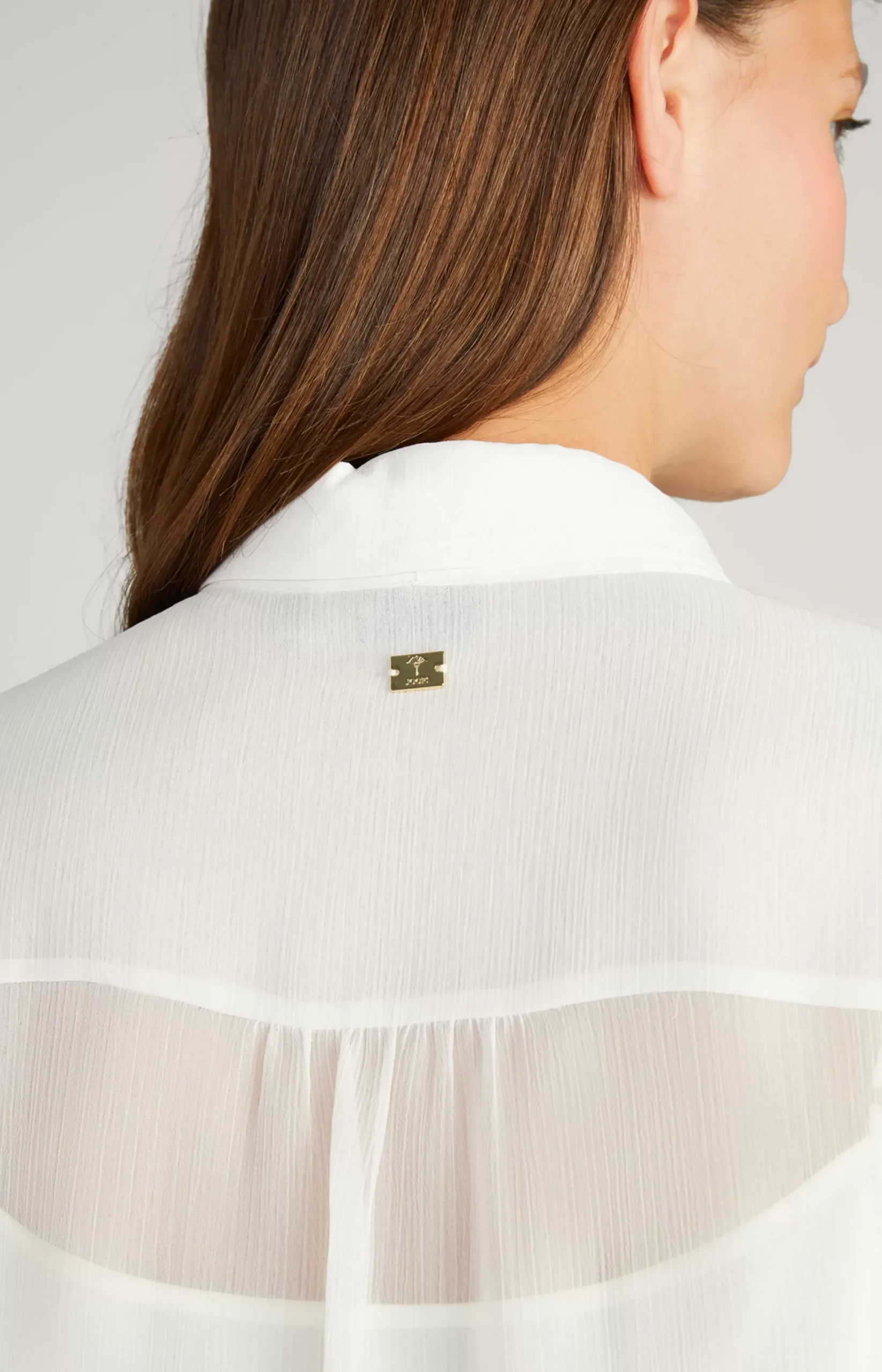 New JOOP! Chiffon Blouse in off-white