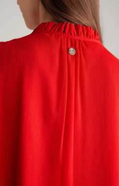 Online JOOP! Chiffon Dress in red
